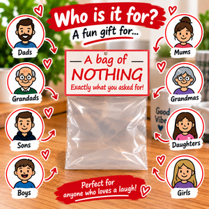 A bag of Nothing, Novelty joke present for the person who wants nothing